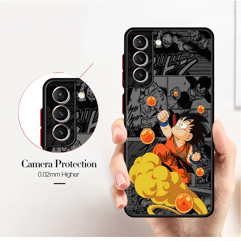 Dragon Ball Cool Case for Samsung Galaxy S26 S22 S21 S24 Plus S20 FE S25 Ultra Note 20 Ultra 10+ S23 FE Funda Back Phone Cover