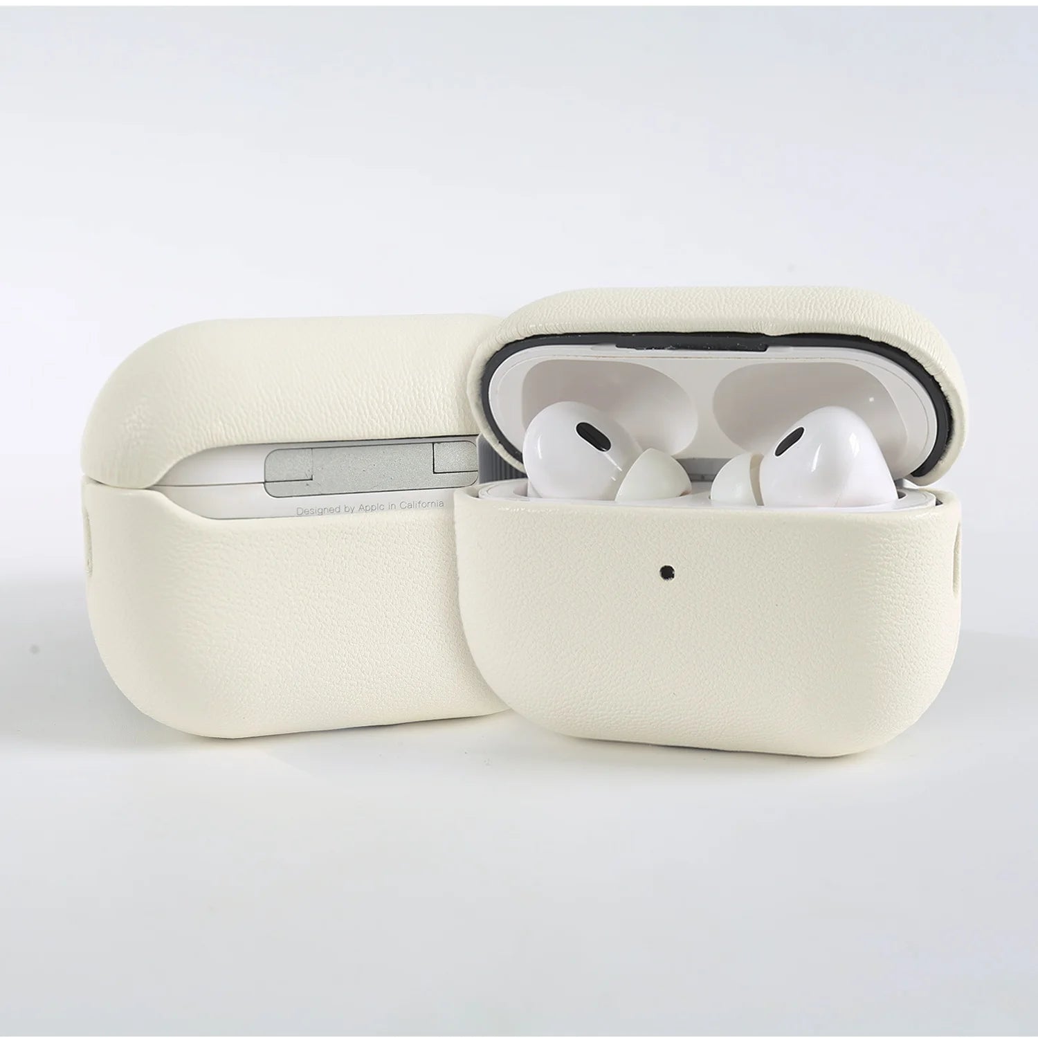 Biobased Eco-Friendly Leather Case For Airpods Pro 3 airpods4 3 Wireless Earphone Box Headphone Bluetooth Hard Protective Cover