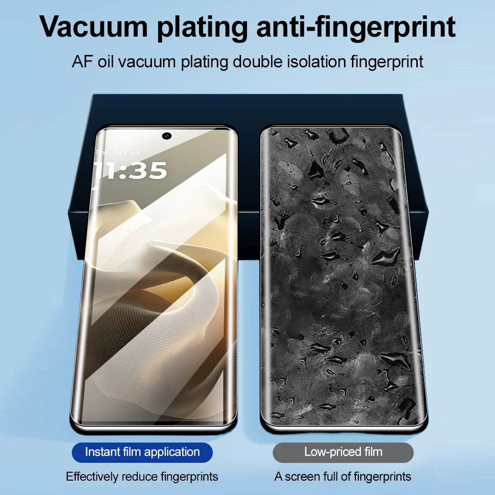 3-1Pcs Dust Free Easy Installation Screen Protector For Motorola Edge 60 Fusion 60 Pro Edge 70 Edge 50 Neo Ultra Signature Glass