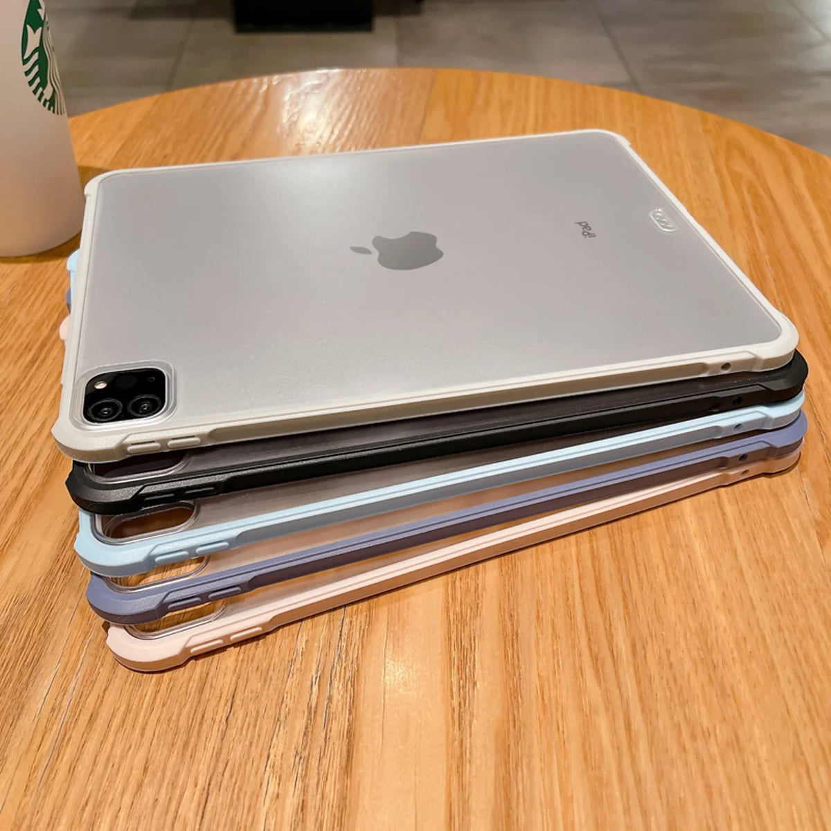 Translucent Matte Case For iPad Case Air Pro 2025 13 11 12.9 Cases 4 5 6 7 8 9 10 Generation 10.2 10.9 inch Mini Funda Cover