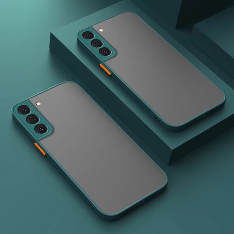 ARMOR Shockproof Matte Case for Samsung Galaxy S20 S21 FE S22 Plus S23 S24 S25 Ultra 5G Bumper Back Cover