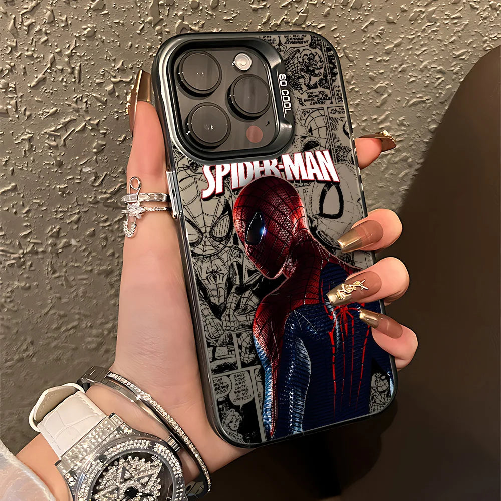 Cool Spiders Man Phone Case For Samsung Galaxy S26 S25 S24 S23 S22 S21 S20 Note20 FE Ultra Edge Plus 4G 5G Anti Fall Matte Cover