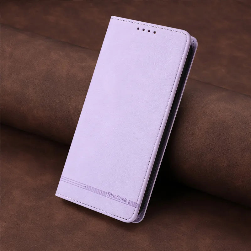 Leather Retro Anti-theft Wallet Flip Case For Motorola MOTO G Stylus Power Play 2025 2024 2023 2022 5G 4G Magnetic Phone Cover