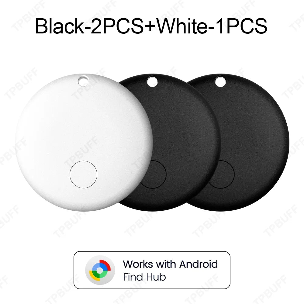 Android Anti-lose Tracker for Google Find My Positioning Far Away Finder Voice Locate Suitcase Keys Bag Toys Smart Airtag