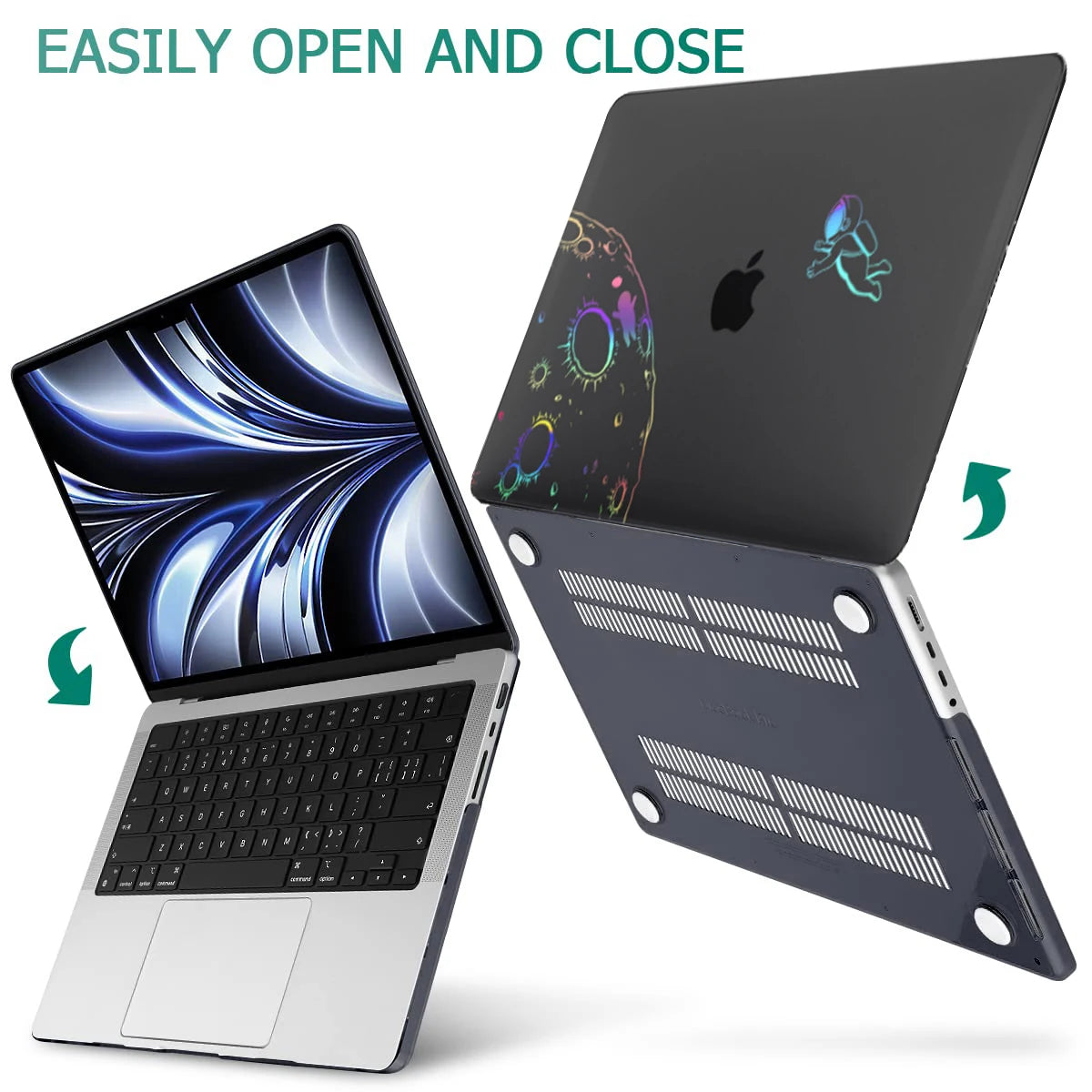 New Colorful Laptop Case for MacBook  Air15 A2941 2023 Air13 A2681Pro13 A1932 A2179A2338 A2337Pro14 Air11Pro15A1707Pro16A2141