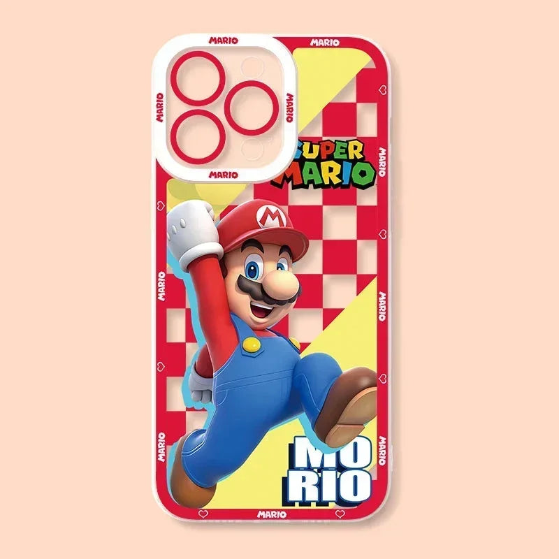 Building Blocks M-Marios Case For Samsung Galaxy S24 S23 S22 Ultra S21 S20 FE Note 20 10 Plus A15 A25 A35 A55 TPU Silicone Cover