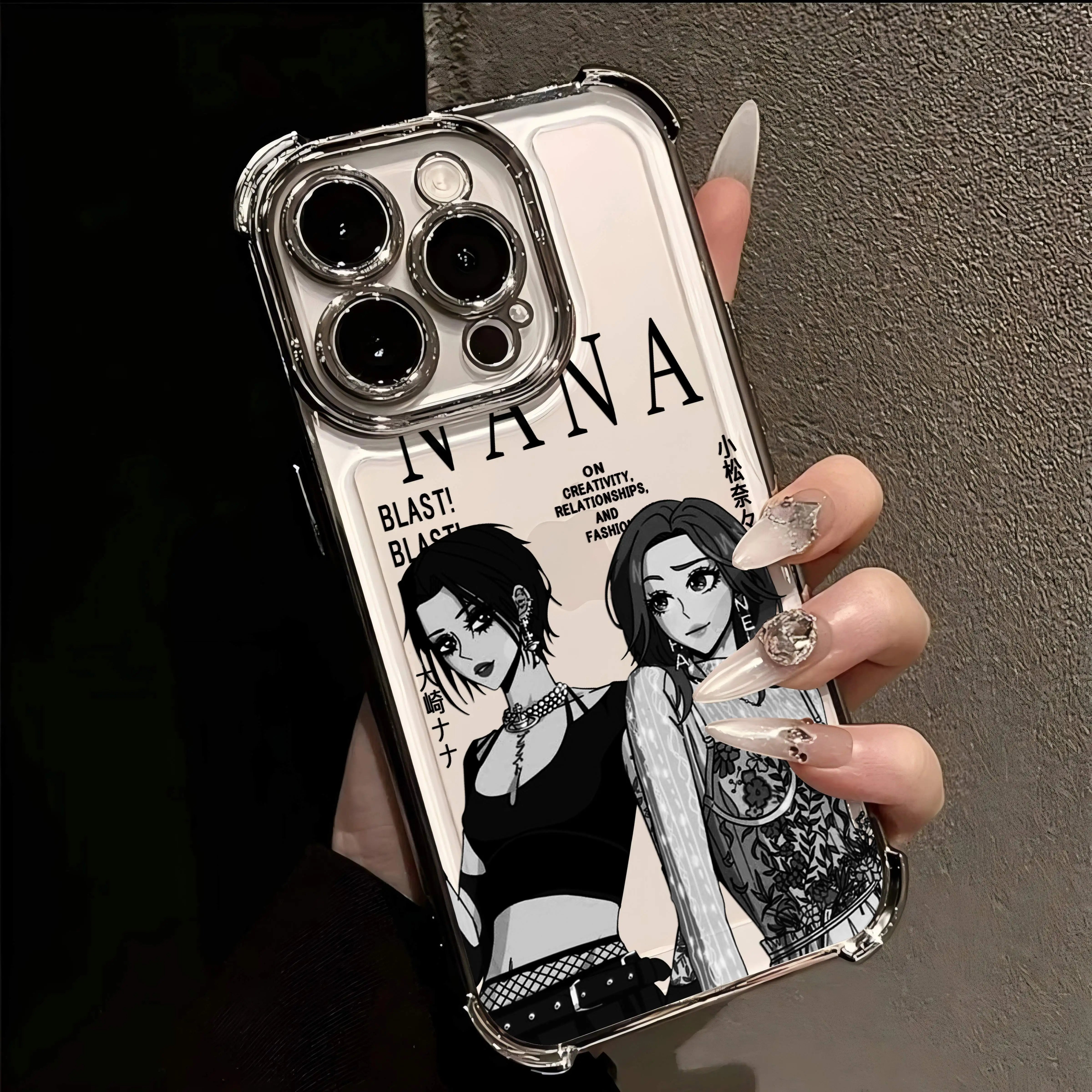 Anime Cool Nanas Osakis Hot Plating Phone Case For IPhone 17 16e 16 15 14 13 12 11 Pro Max X XR XSMax 8 Mini Air Plus Anti-Fall
