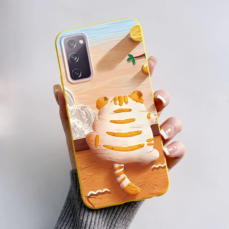Case For Samsung Galaxy S20 FE Cover Candy Soft Silicone Phone Back Fundas For Samsung S20 Plus GalaxyS20 Ultra S20FE S 20 Cases