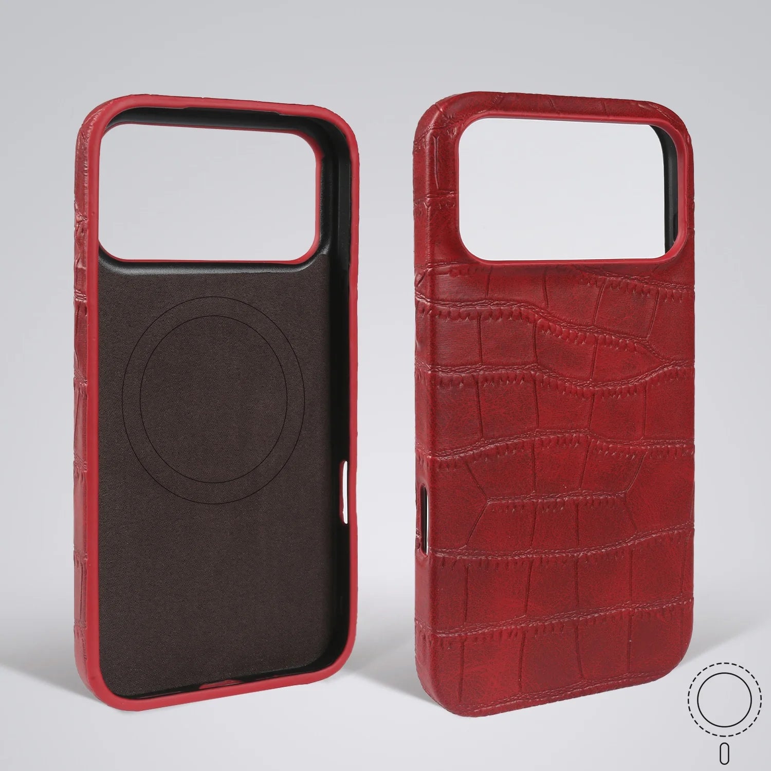 Premium Magnetic Crocodile Pattern Leather Case For Samsung Galaxy S26 Ultra S25 S24 S23 For Magsafe Full Wrapped PU Back Cover