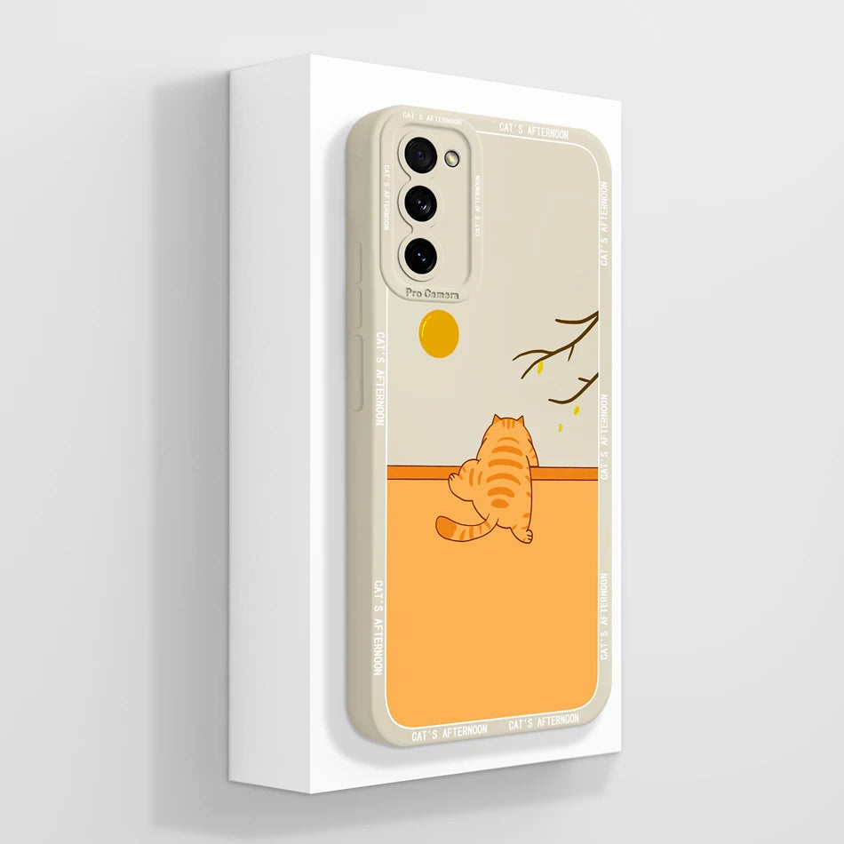 For Samsung S20 FE Ultra Phone Case Cute Back Cover For Galaxy S 20 S20FE S20Ultra Soft Liquid Silicone Full Protection Fundas