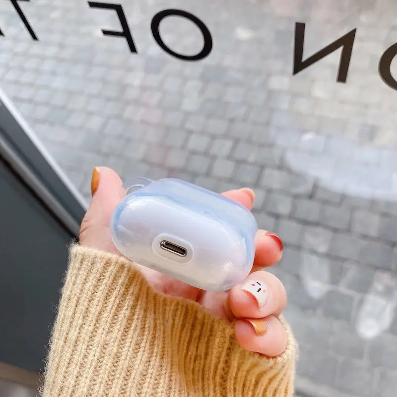Cartoon Anime Chainsaw Man power and meowy Soft silicone TPU Case For AirPods Pro 1 2 3 Clear Wireless Bluetooth Earphone Box