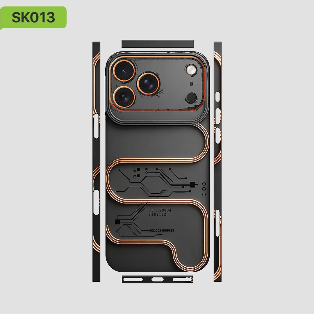 For iPhone 17 Pro Max Skin Sticker  Back Film for Frame Camera Protective Vinyl Decal (Not Phone Case)