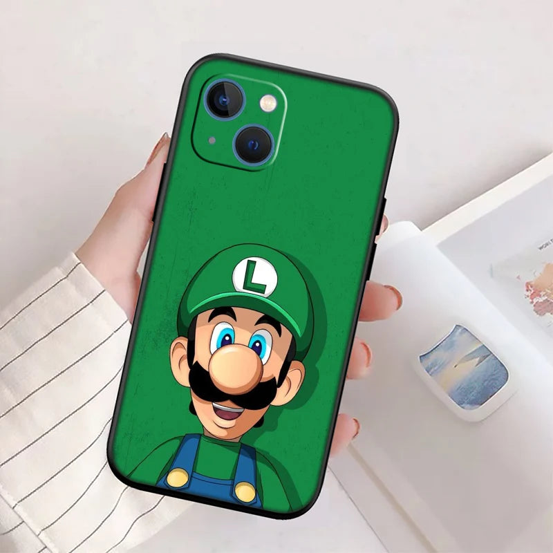 M-Marios New High-End Shell Phone Case for iPhone SE X XS XR 16E 17 11 Pro Max 8 7 6 6s Plus Air