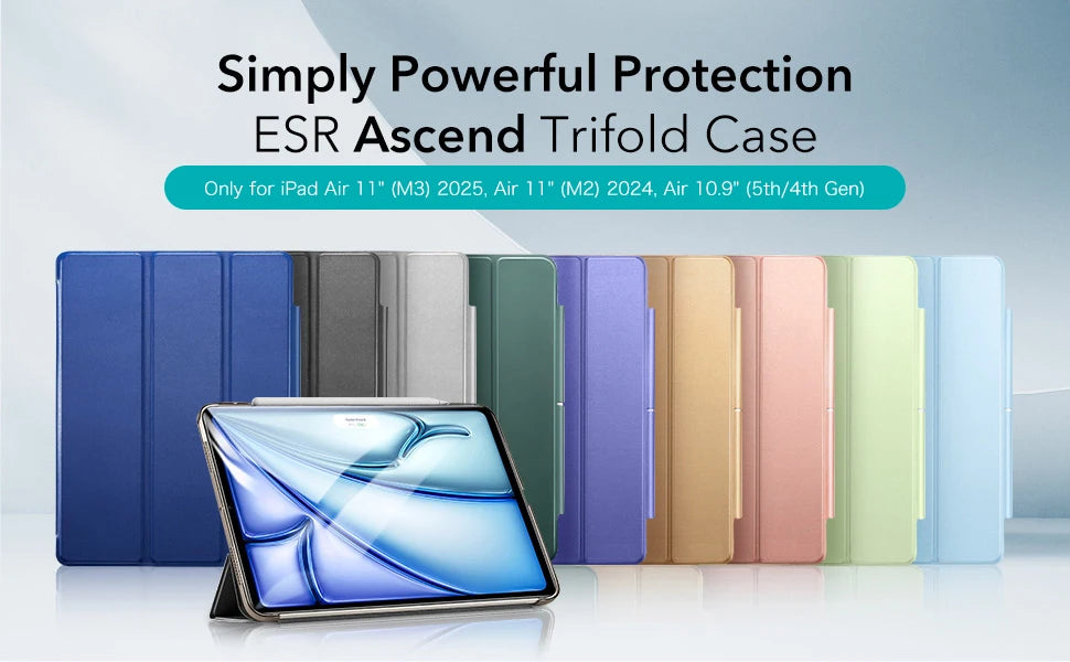 ESR for iPad Pro 13 Inch Case (M5/M4) 2025/2024 Ultra-Stable Magnetic Vertical Stand Cover