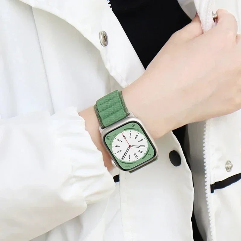 Alpine Loop for Apple Watch Ultra 2 Band 44mm 45mm 49mm 40mm 41mm 42mm nylon Trail bracelet correa Series 10 9 8 7 6 5 se Strap