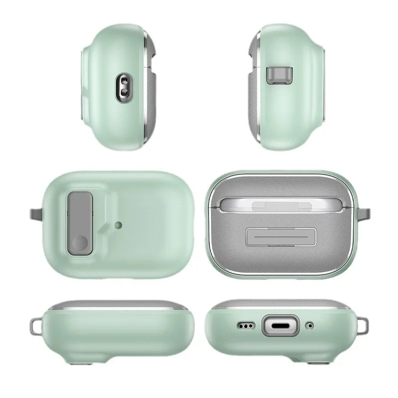 For Airpods 4 2024 Case Shockproof Cover Security Lock Protective Cover For Airpods Pro 2 2nd Generation For AirPods 4 Case