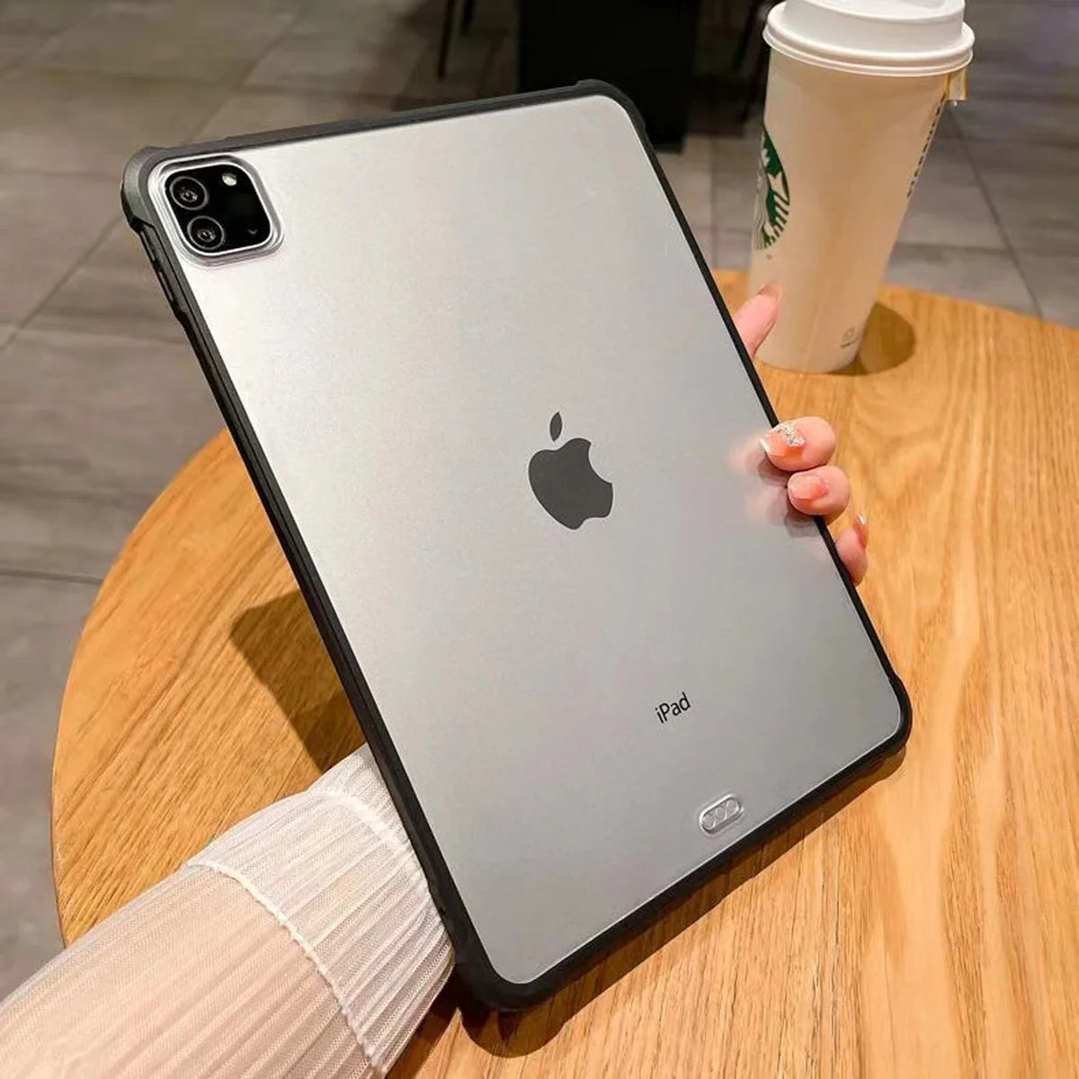 Translucent Matte Case For iPad Case Air Pro 2025 13 11 12.9 Cases 4 5 6 7 8 9 10 Generation 10.2 10.9 inch Mini Funda Cover