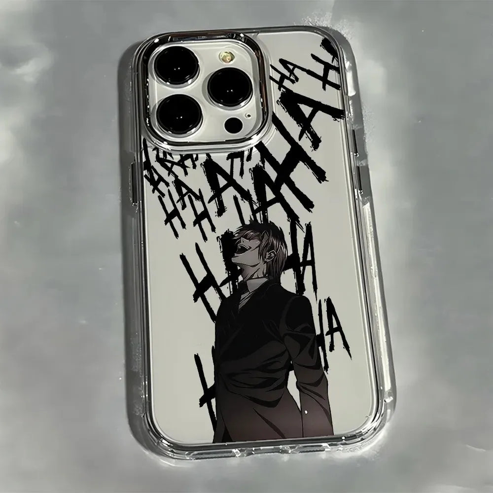 Anime Misa DEATHS NOTES Phone Case For iPhone 17 16e 16 15 14 13 12 11 mini Pro Max X XR XSMAX 8 Air Plus Transparent Soft Cover