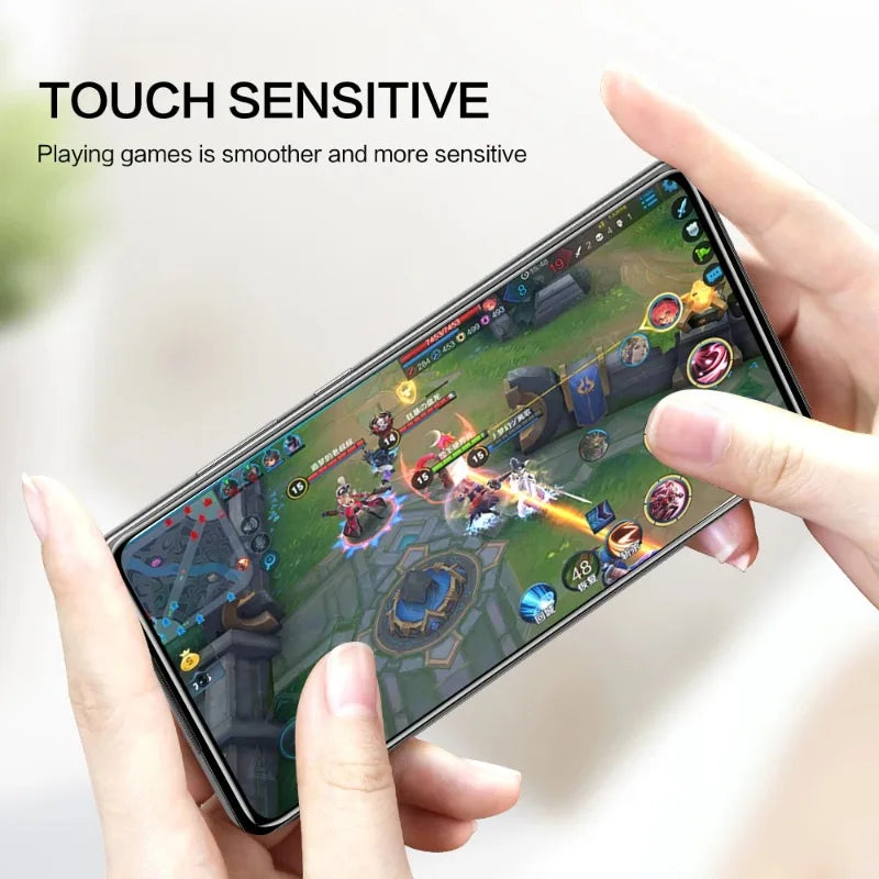 3 Pcs Tempered Glass For Motorola Moto Edge 60 50 40 Neo G Stylus Play 2024 G24 G34 G04 Curved Full Cover Screen Protector