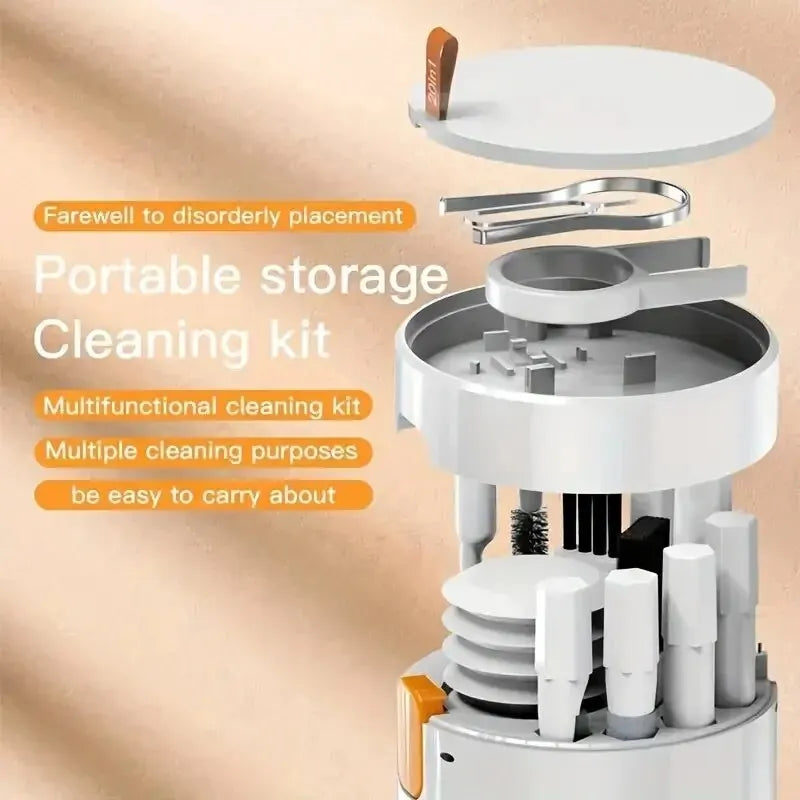 20-in-1 Cleaner Kit Computer Keyboard Cleaning Brush Headphones Camera Phone PC Cleaning Pen Screen Cleaning Tools Keycap Puller