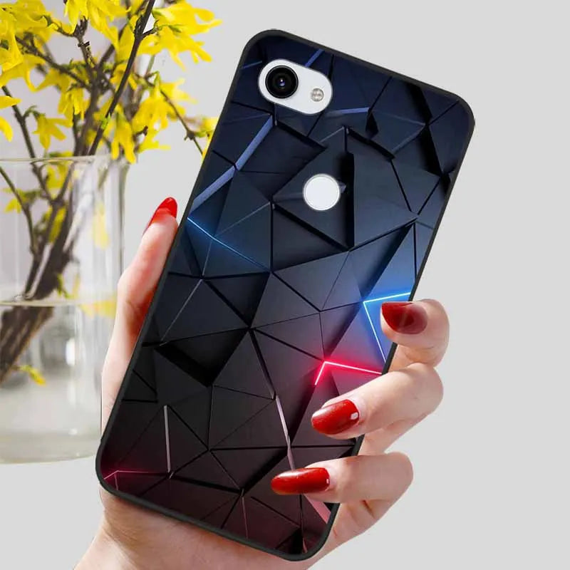Phone Cases For Google Pixel 3a XL Case Shockproof Silicone Soft TPU Coque for Google Pixel 3 XL Pixel3 Pixel3A 3XL Bumper Cover