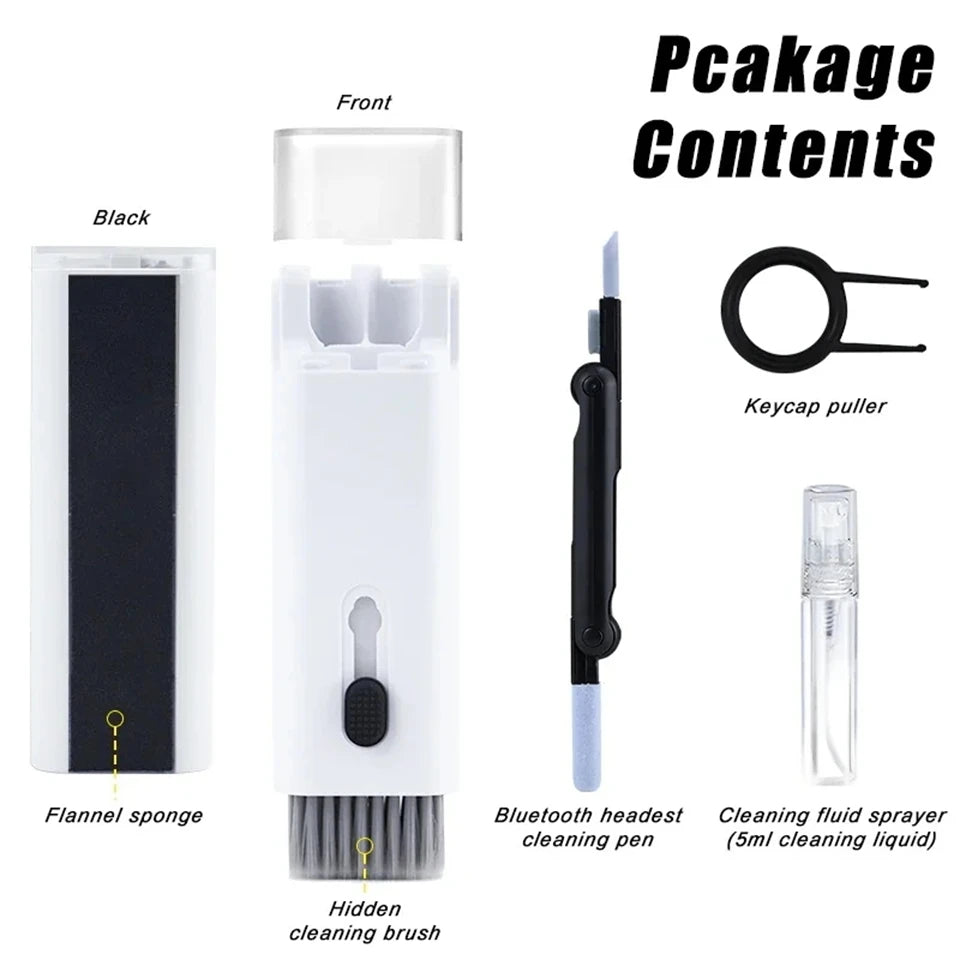 mobile phones cleaning kit are suitable for cleaning dust and stains on screens of mobile phones, cameras, laptops, tablets, etc
