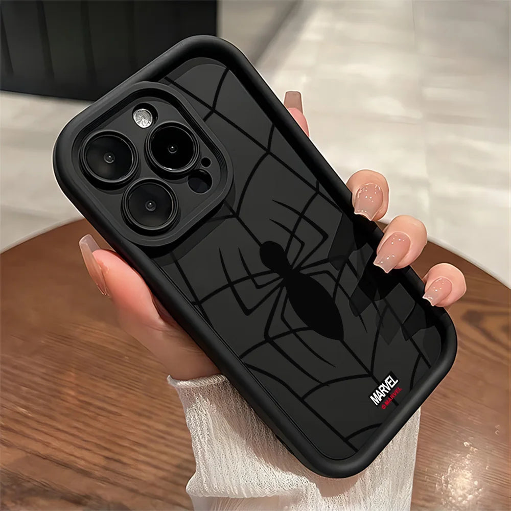 Anime Spidermans Cool Phone Case for iPhone 17e 17 16e 16 15 14 13 12 11 Air Pro Max XR XS X 7 8 6 6s Plus Soft TPU Back Cover