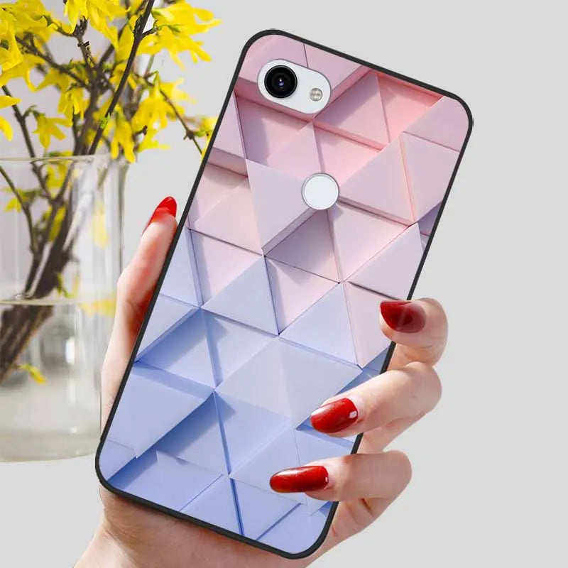 Phone Cases For Google Pixel 3a XL Case Shockproof Silicone Soft TPU Coque for Google Pixel 3 XL Pixel3 Pixel3A 3XL Bumper Cover