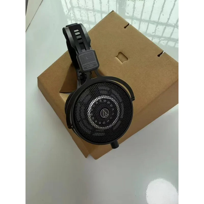 Audio-Technica ATH-R50X Open Back Over Ear Studio Monitor Wired Headphones HiFi Clear Sound Gaming Live Streaming Headset