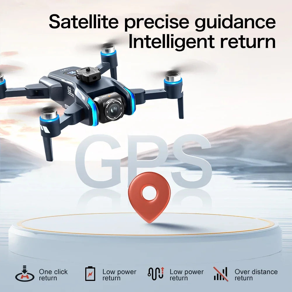 Hot XT808 GPS Drone 5G FPV Dual Camera Brushless Motor Foldable RC Quadcopter Long Flight Time Altitude Hold Professional Toy
