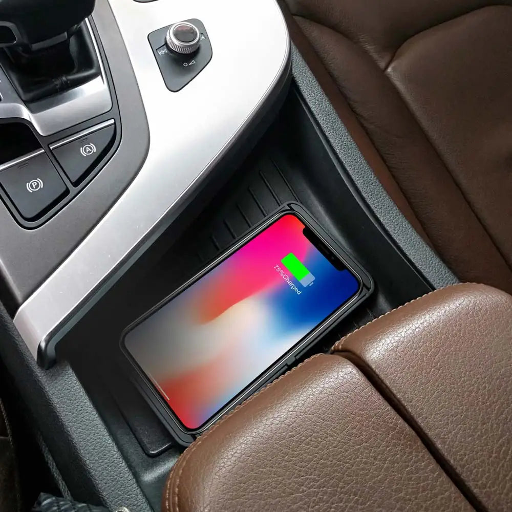 Car Wireless Charger Silicone Non Slip Pad for iPhone 15 14 13 12 Samsung Car Wireless Phone Chargers Fast Charging Station