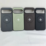 Luxury Matte Plain Skin Phone Case For Google Pixel 8 9 10 Pro XL 10A 9A 8A 8Pro 9proxl For MagSafe Shockproof Protection Cover