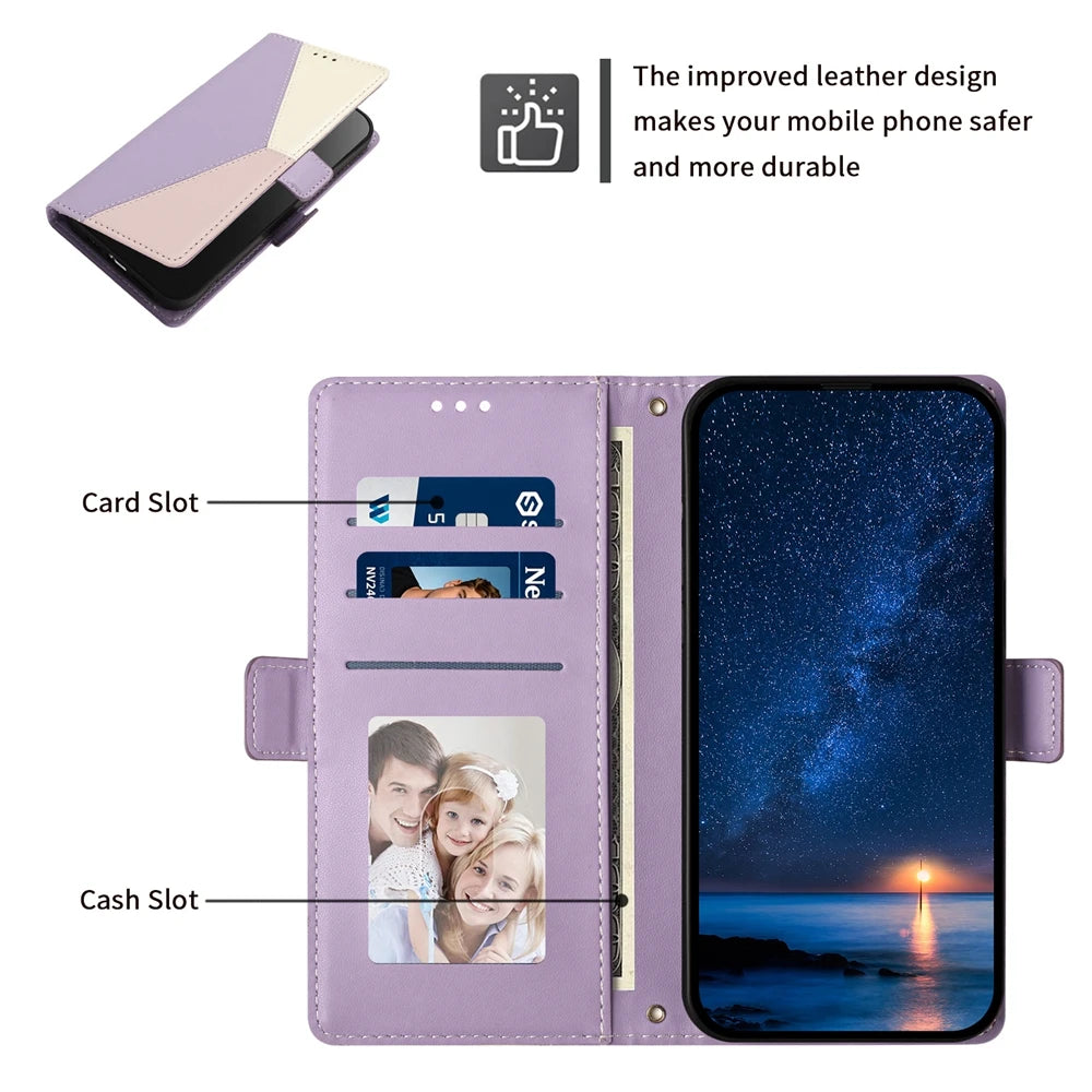 New Magnetic Flip Leather Wallet Card Case For Moto G Stylus Power Play GStylus GPower GPlay 2026 2021 2022 2023 2024 2025 4G 5G