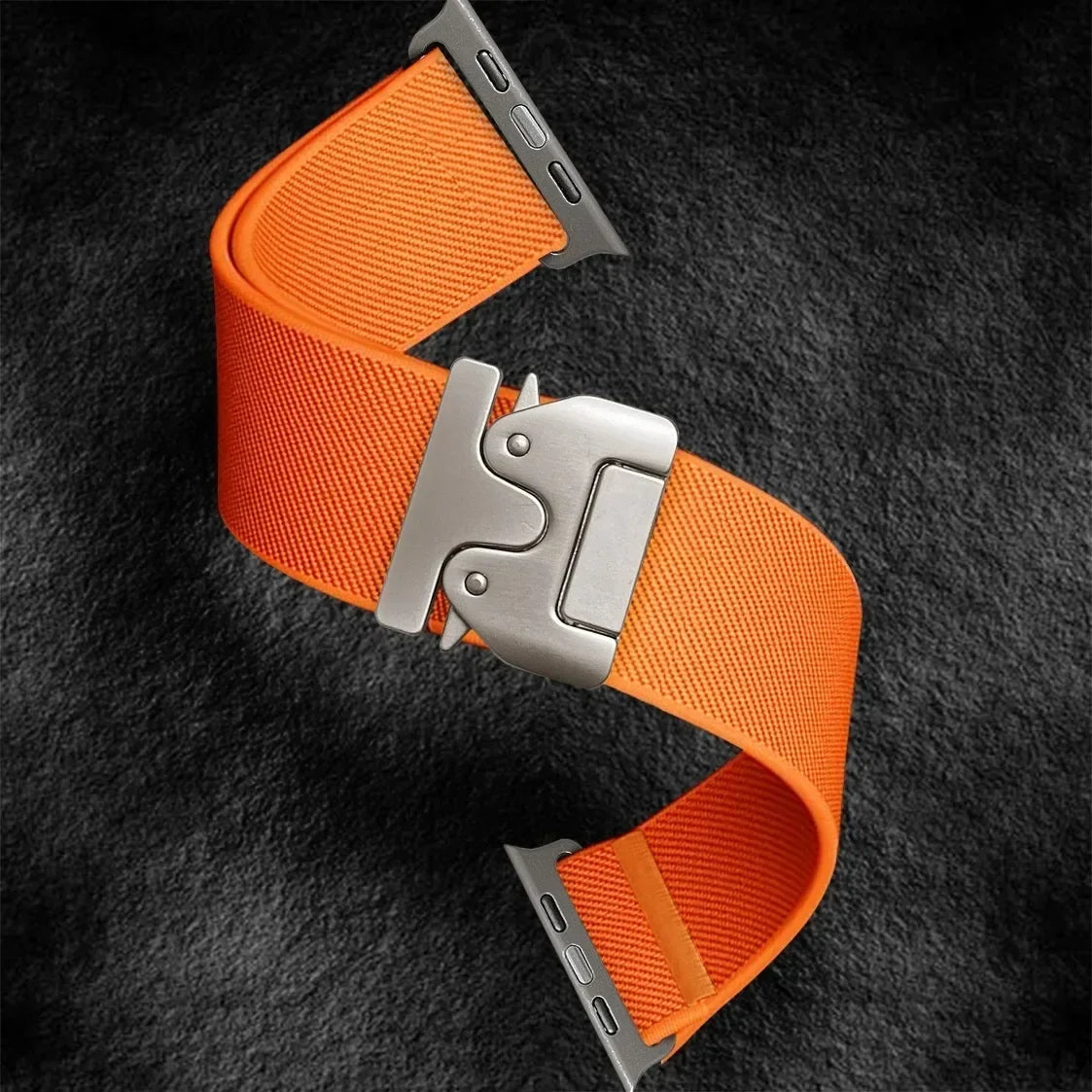 Elastic Nylon Strap for Apple Watch band Ultra 2 49mm 46-42-45mm 41-44mm parachute buckle Bracelet IWatch Series 10 9 8 7 6 SE