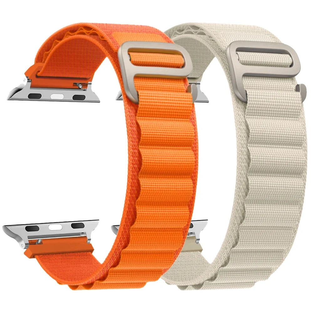Alpine Loop Strap for Apple Watch Band 44mm 45mm 46mm 49mm 41mm 40mm Trail Wrist Bracelet iWatch Series Ultra 4 3/12/11/10/9/SE3