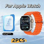 2Pcs For Apple Watch Ultra 2 3 Ultra2 Ultra3 49mm Tempered Glass Film With Alignment Tool Easy Install Screen Protector