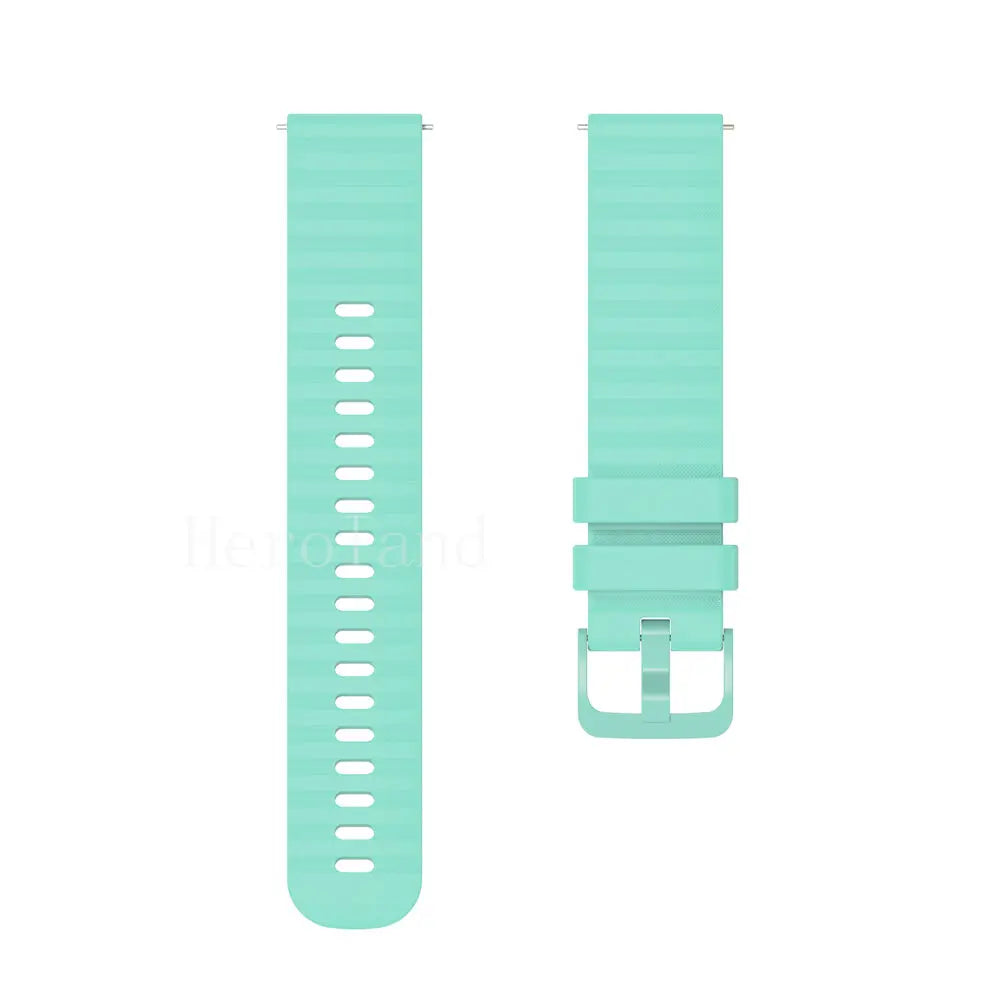 Premium Silicone Watchband WatchStrap Silicone Bracelet Quick Release Rubber Strap WristBand 18mm 20mm 22mm Width Replacement