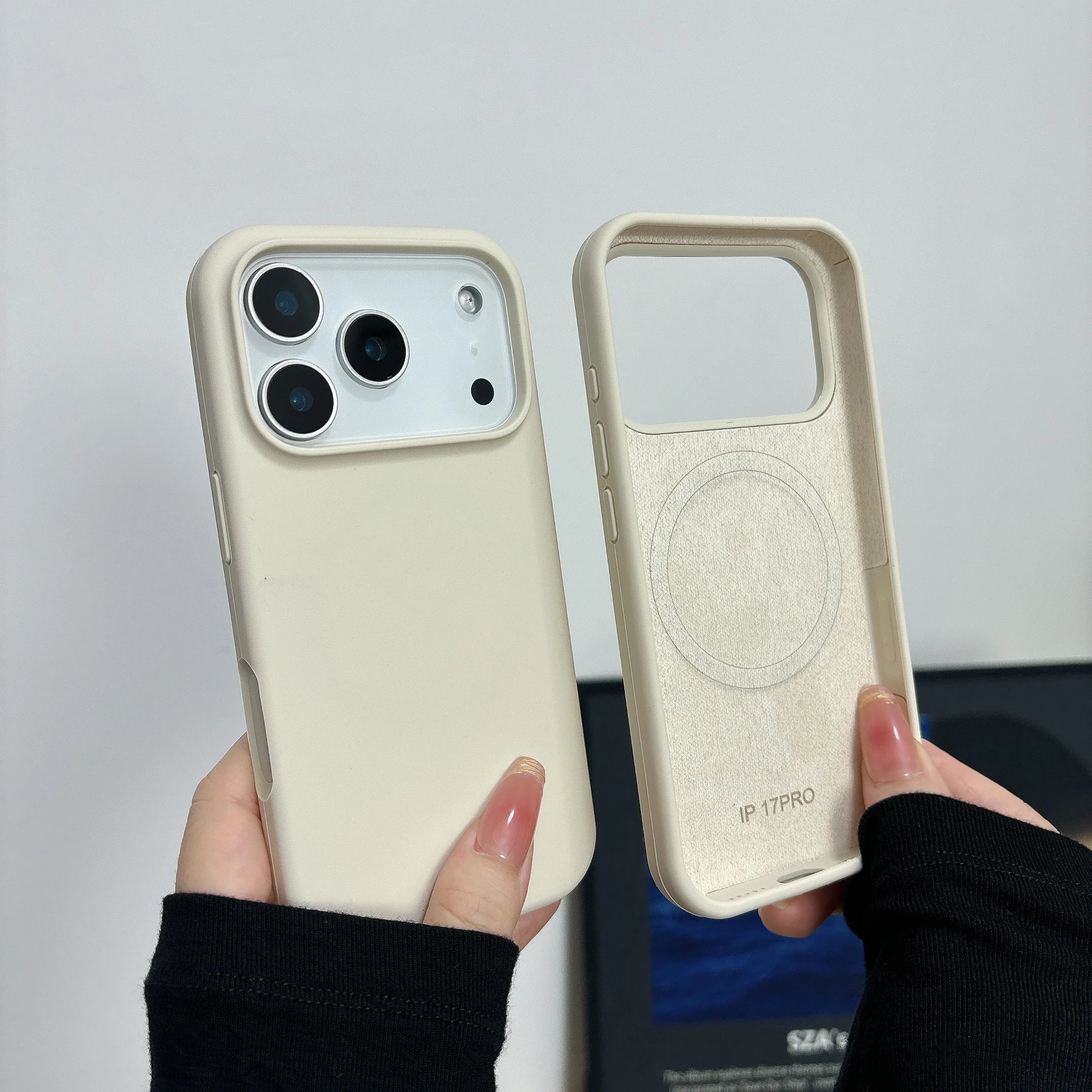 Liquid Silicone Magnetic For Magsafe Case For iPhone 17 Air 17E 16 15 14 13 12 11 Pro Max Plus Wireless Charge Matte Solid Cover
