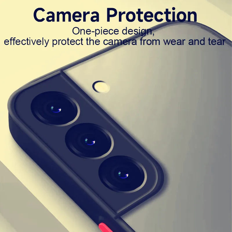 ARMOR Shockproof Matte Case for Samsung Galaxy S20 S21 FE S22 Plus S23 S24 S25 Ultra 5G Bumper Back Cover
