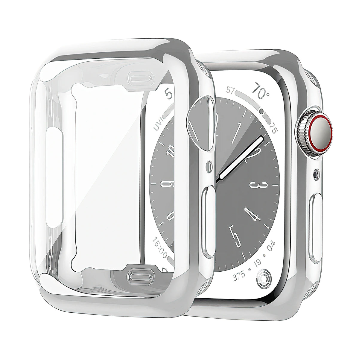 Screen Protector For Apple Watch 12 10 11 Case 46mm 42mm 45mm 41mm 44mm 40mm TPU bumper Cover iWatch Series 9 8 7 SE Protective