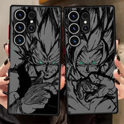 Case for Samsung Galaxy S22 S21 S24 Plus S26 Note 20 Ultra 10+ S25 Ultra S20 S23 FE Phone Cover Dragon Ball Goku Vegeta