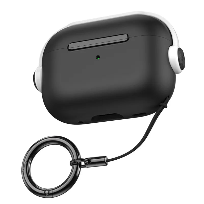 Protective Case For Apple Airpods 1 2 3 4 Pro2 air pods Wireless Bluetooth Earphone Cover Sleeve Headphone Bag With Phone Holder