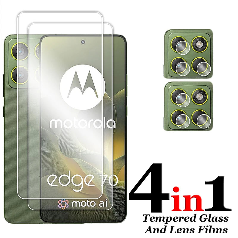 For Motorola Edge 70 Glass Full Glue Clear Screen Protector For Motorola Edge 70 Tempered Glass For Motorola Edge 70 Lens Film