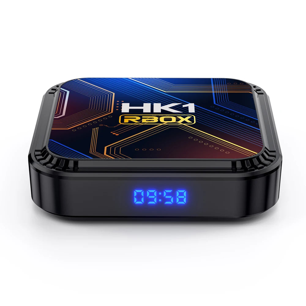 Android 13.0 RK3528 Quad Core 8K HDR 100M LAN Dual Wifi 2.4G 5G BT4.0 Game Stick Media Player Smart TV Box HK1 RBOX K8S