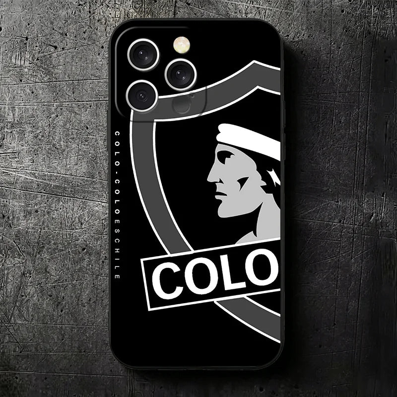 Social Y Deportivo Colo Club Soft Phone Case for iPhone 16 16E 17 Air 15 Pro Max 14 Plus 13 Mini 11 12 7 Black Cover Back Shell