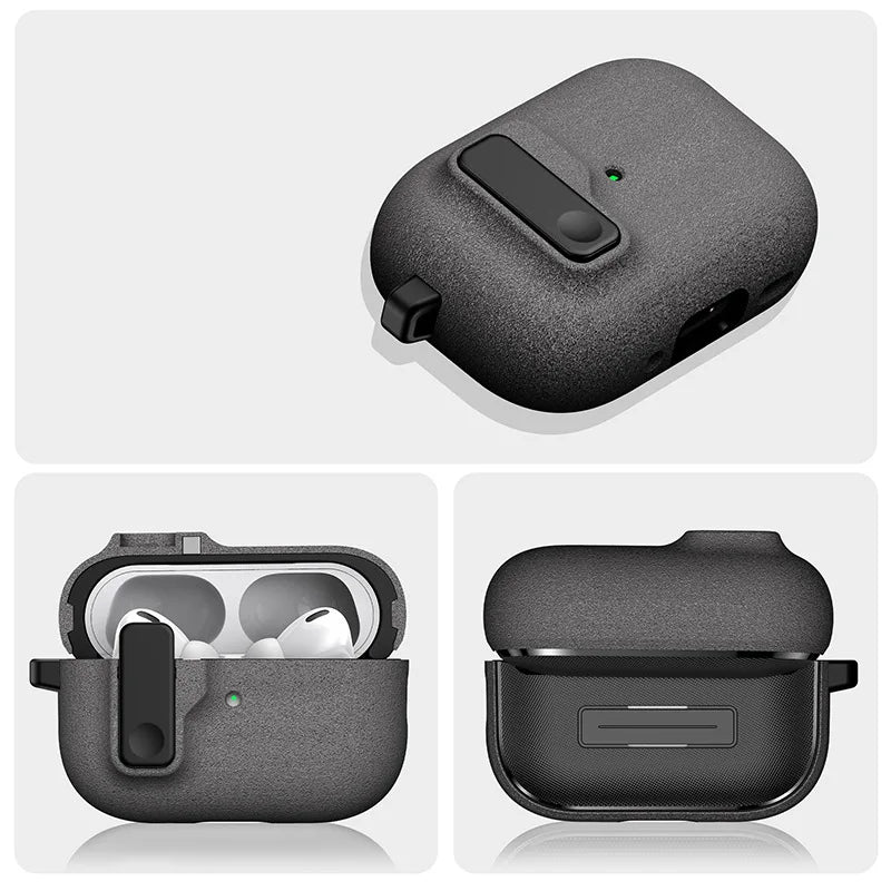For Airpods 4 2024 Case Shockproof Cover Security Lock Protective Cover For Airpods Pro 2 2nd Generation For AirPods 4 Case