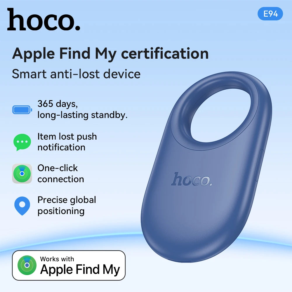 E94 Airtag GPS Intelligent Positioning Pet Key Tracker Smart Anti-lost Device with Case Tracking Find My Elderly Kids For iPhone