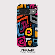 Fcicicase Anti-knock Phone Case For Google Pixel 10 9 Pro XL 10 8 9 Pro 8A 7A 10A 2 in 1 Dual Layer Luxury Painting Hoesje