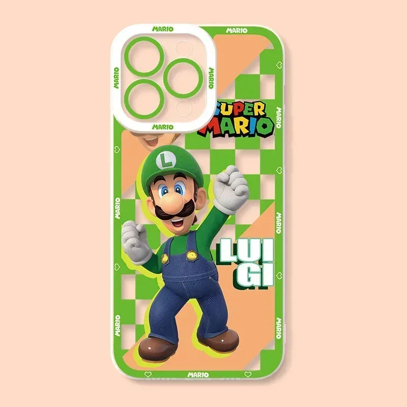 Building Blocks M-Marios Case For Samsung Galaxy S24 S23 S22 Ultra S21 S20 FE Note 20 10 Plus A15 A25 A35 A55 TPU Silicone Cover