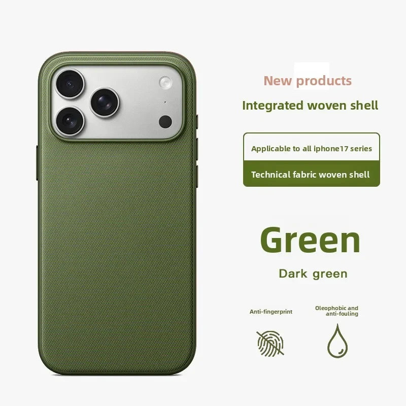 High Quality Original Technology Woven Case For IPhone 17 16 15 14 13 Pro Max Air Official For Magsafe Magnetic Protect Cover